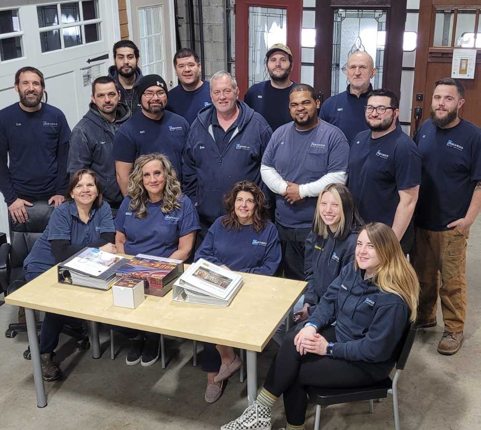 aquarius doors team photo garage doors wyckoff NJ