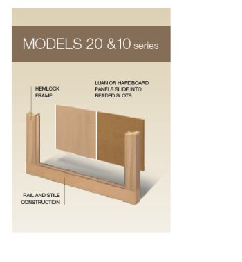 Classic Wood doors model 20 & 10 series in Wyckoff